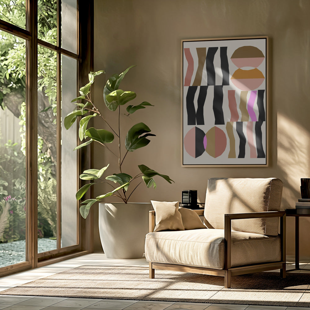 Abstrakte Komposition 26 | Poster
