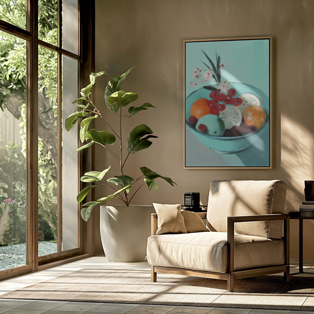 Lebendige Obstschale | Poster