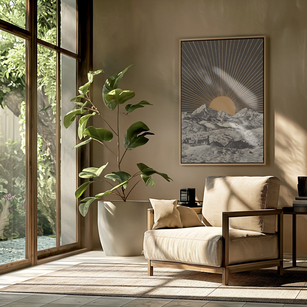 Berglandschaft Nr. 6 | Poster