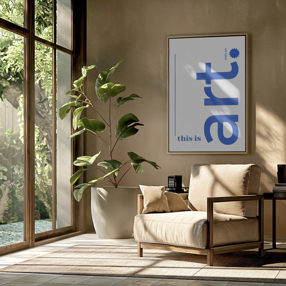 Hallo Fette Typografie | Poster