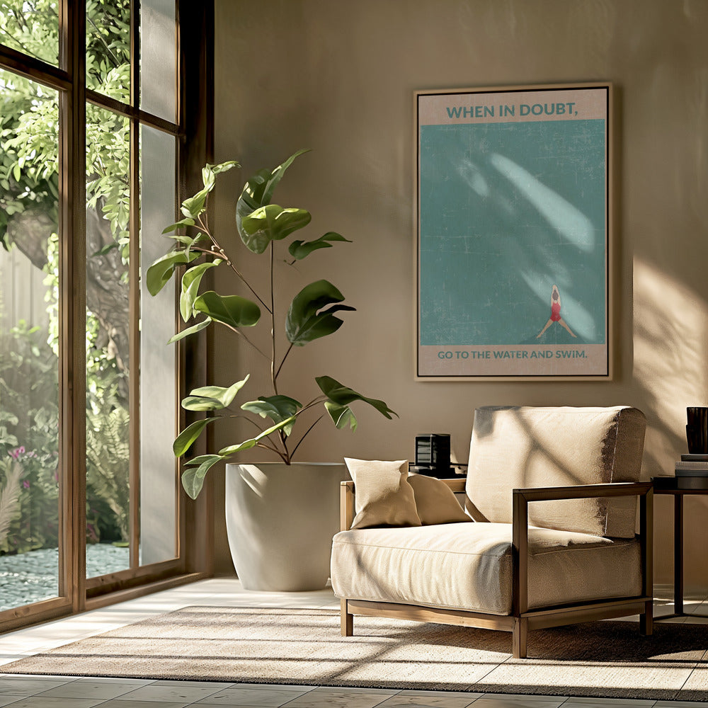 Open Water Standard Wall Art | Poster