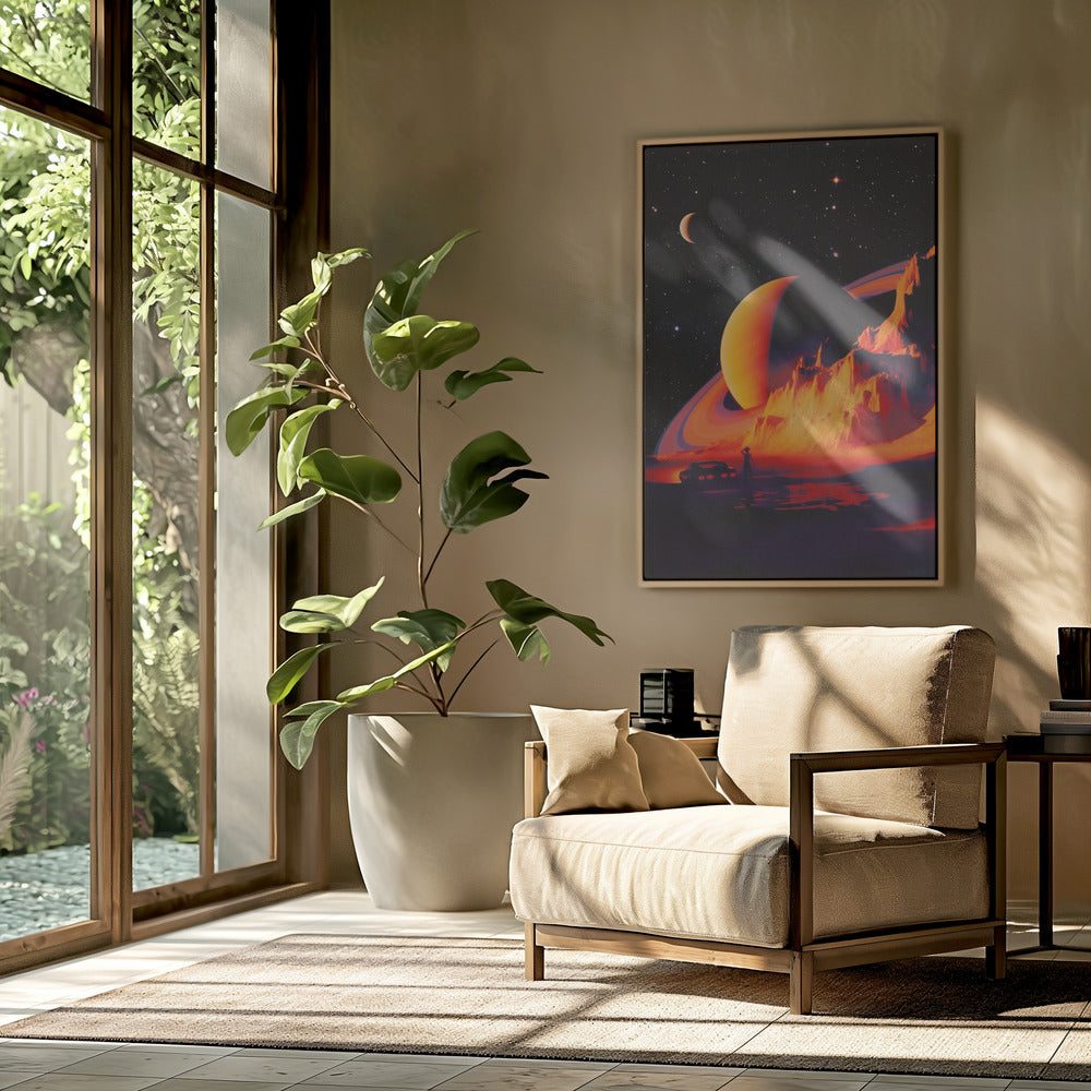 Außerirdische Landschaft | Poster