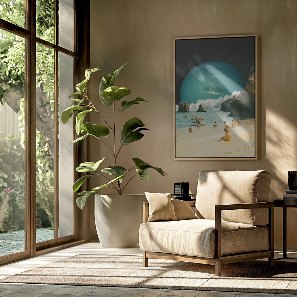 Weltraumstrand | Poster