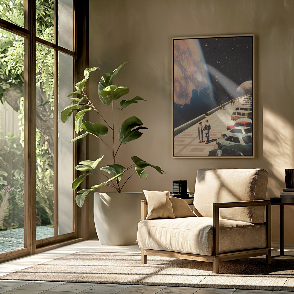 Weltraumpromenade | Poster