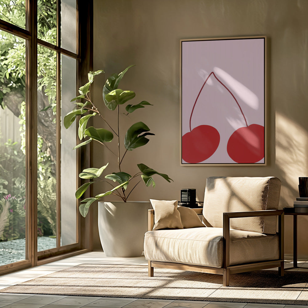 Kirschduo-Genuss | Poster