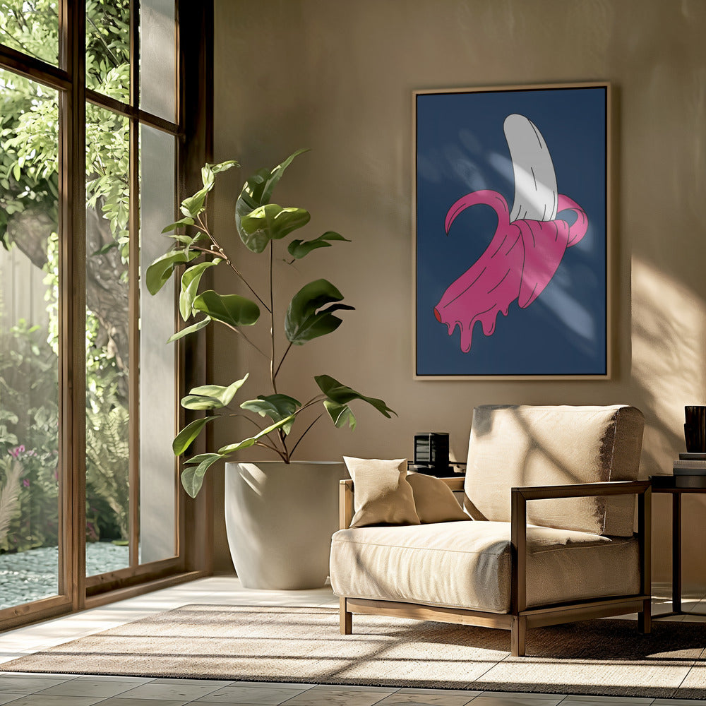 Melting Banana | Poster