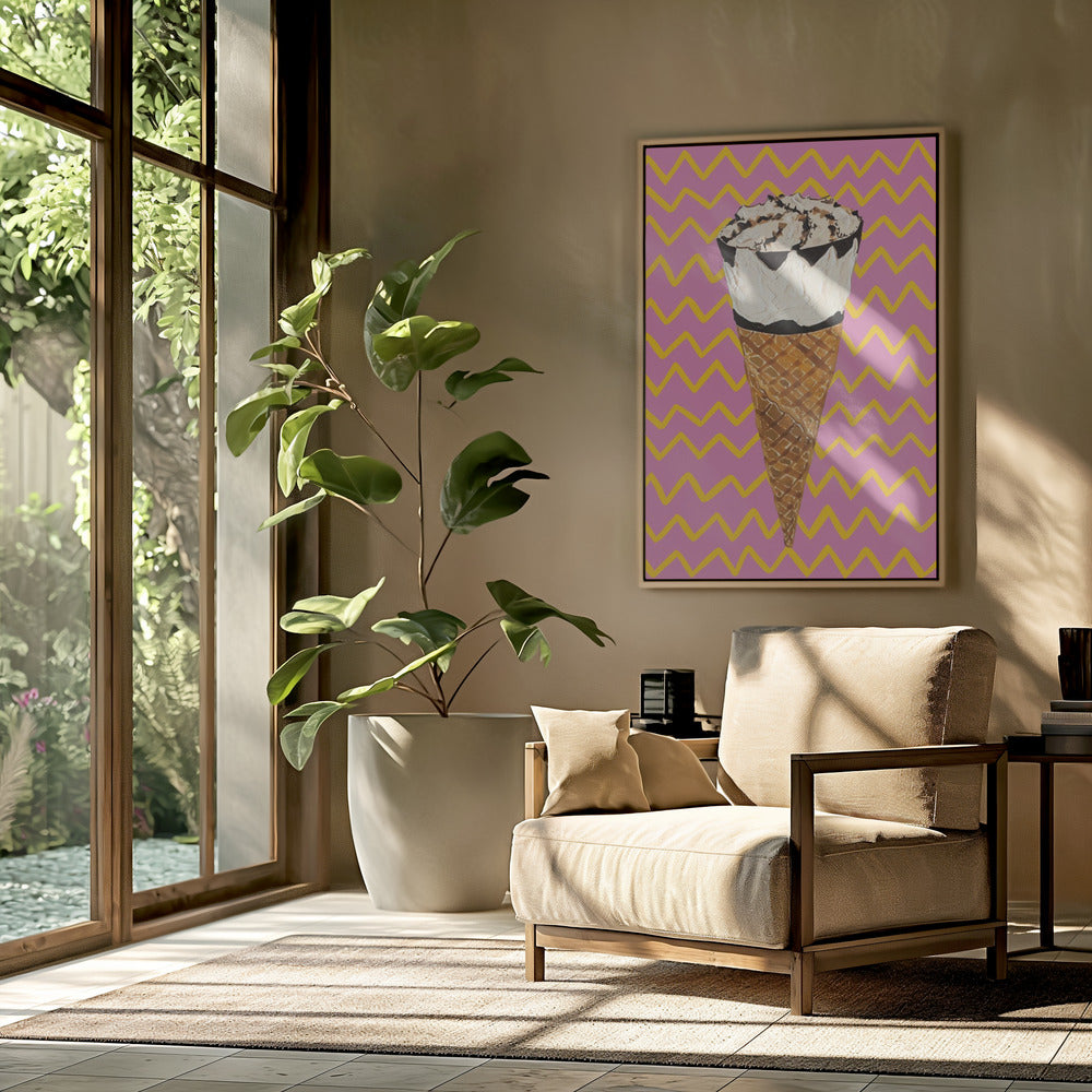 Cornetto Pink | Poster