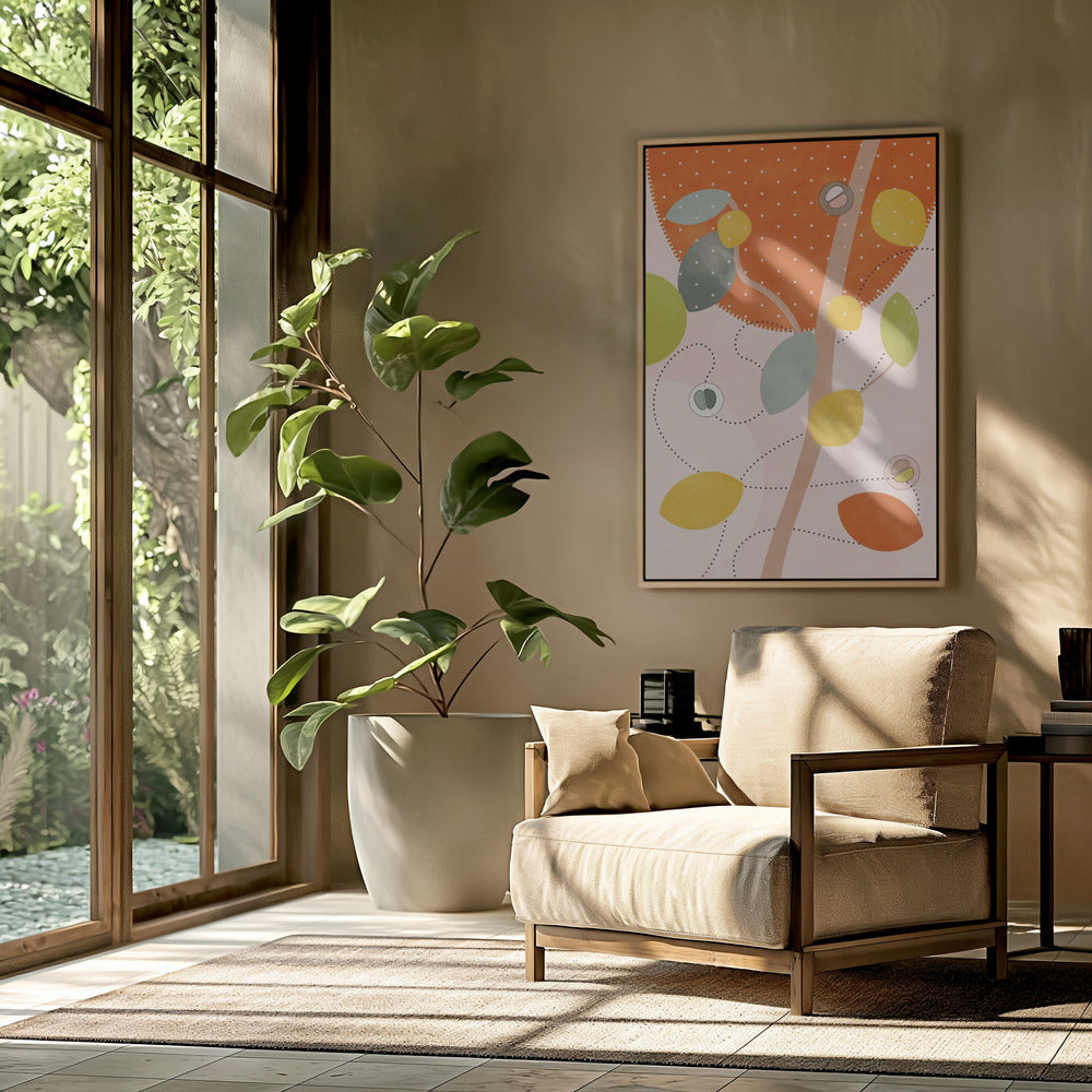 Freundliche Farben Hilma 5 | Poster