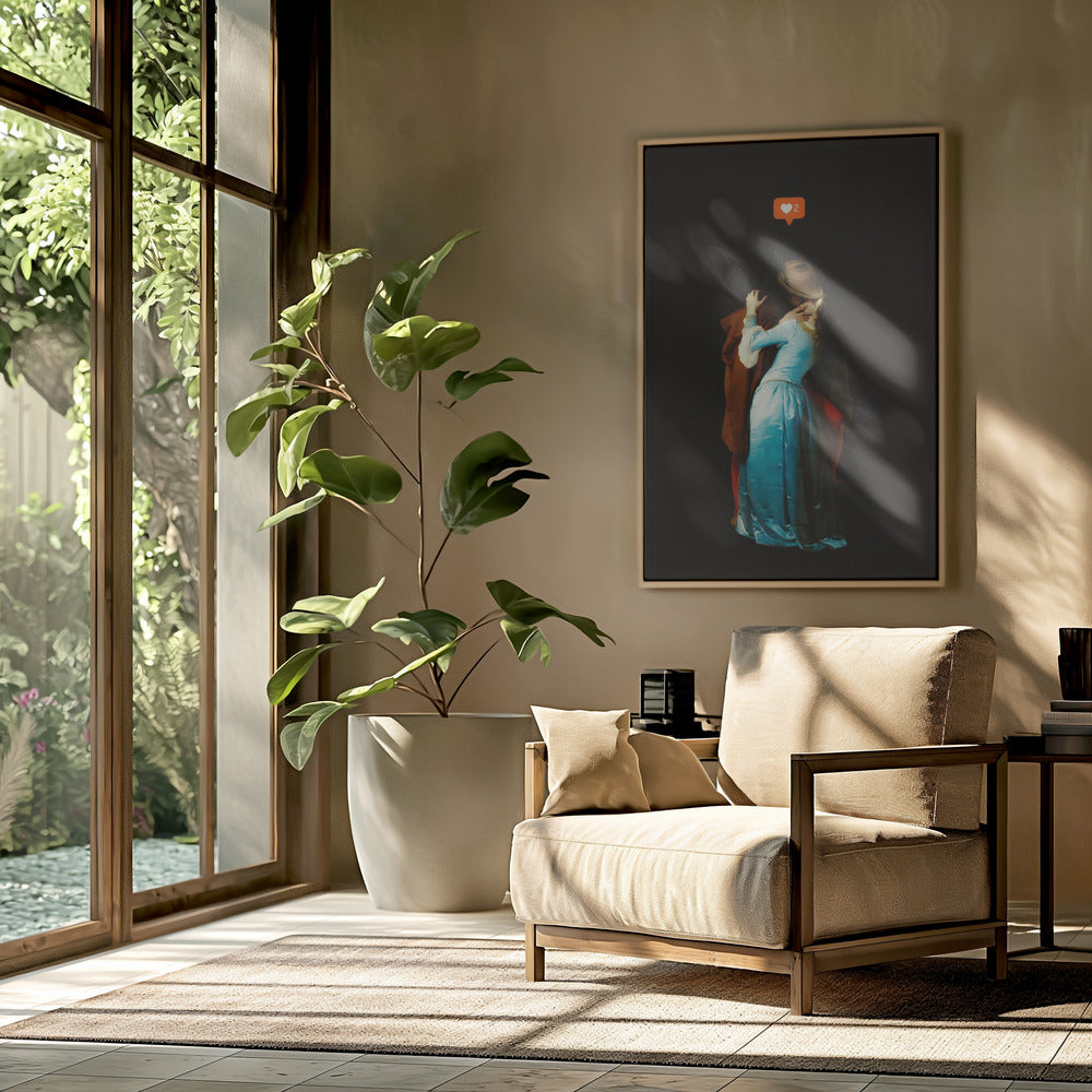 Ein moderner Kuss | Poster