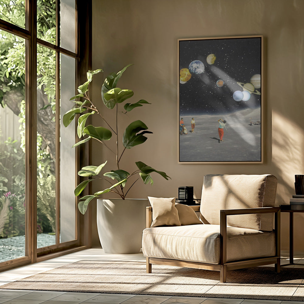 Weltraumgolf | Poster
