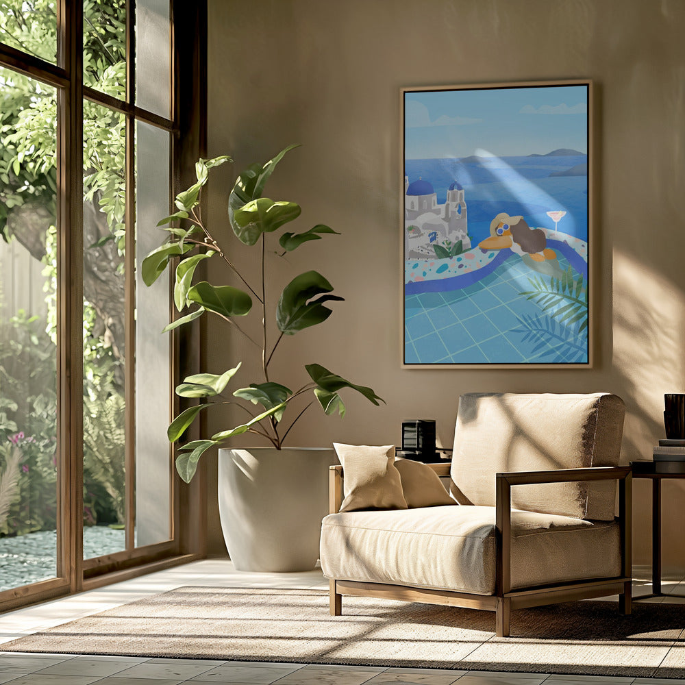 Sommer in Griechenland | Poster