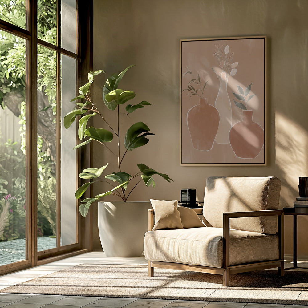 Blumenvasen-Set | Poster