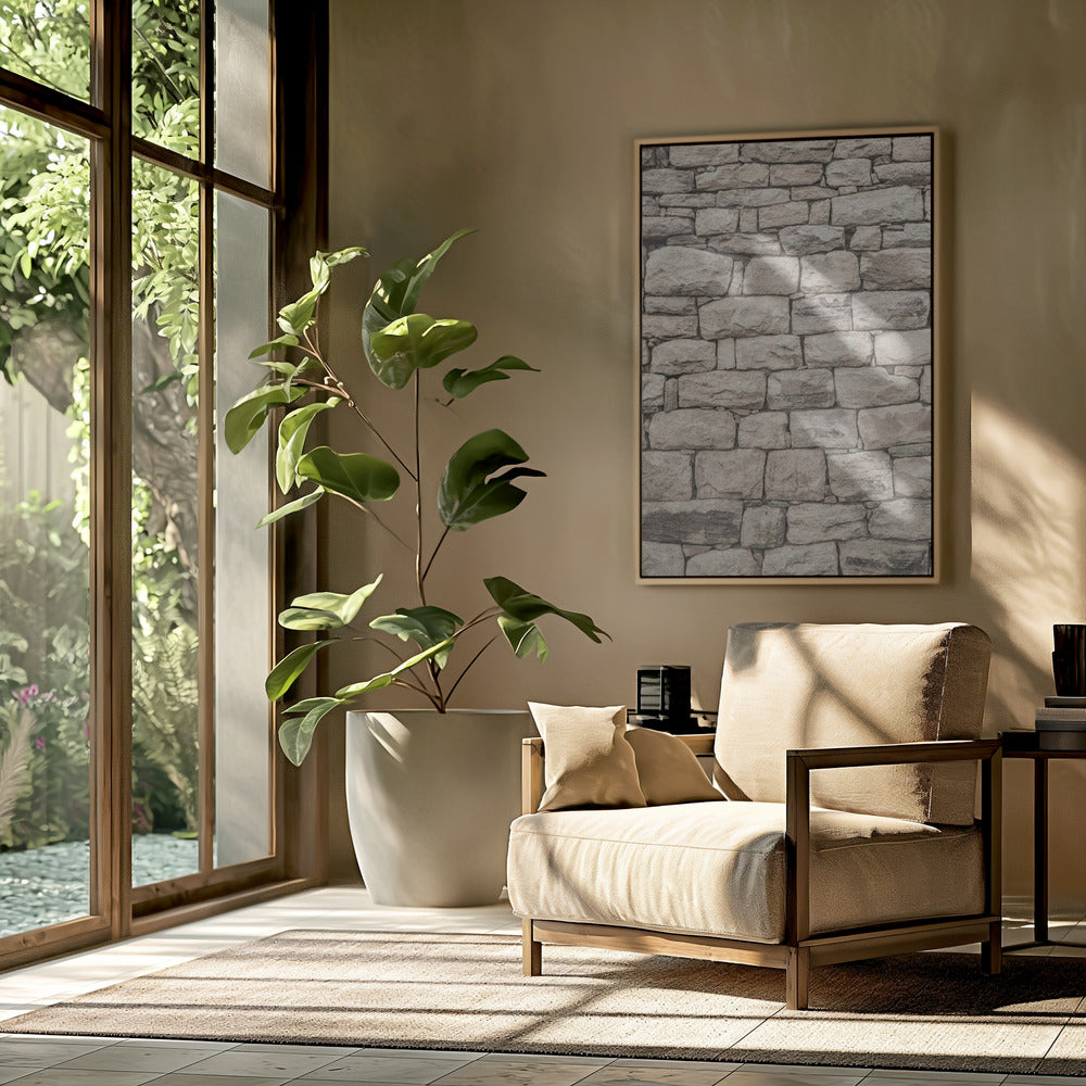 Serene Stonework | Poster