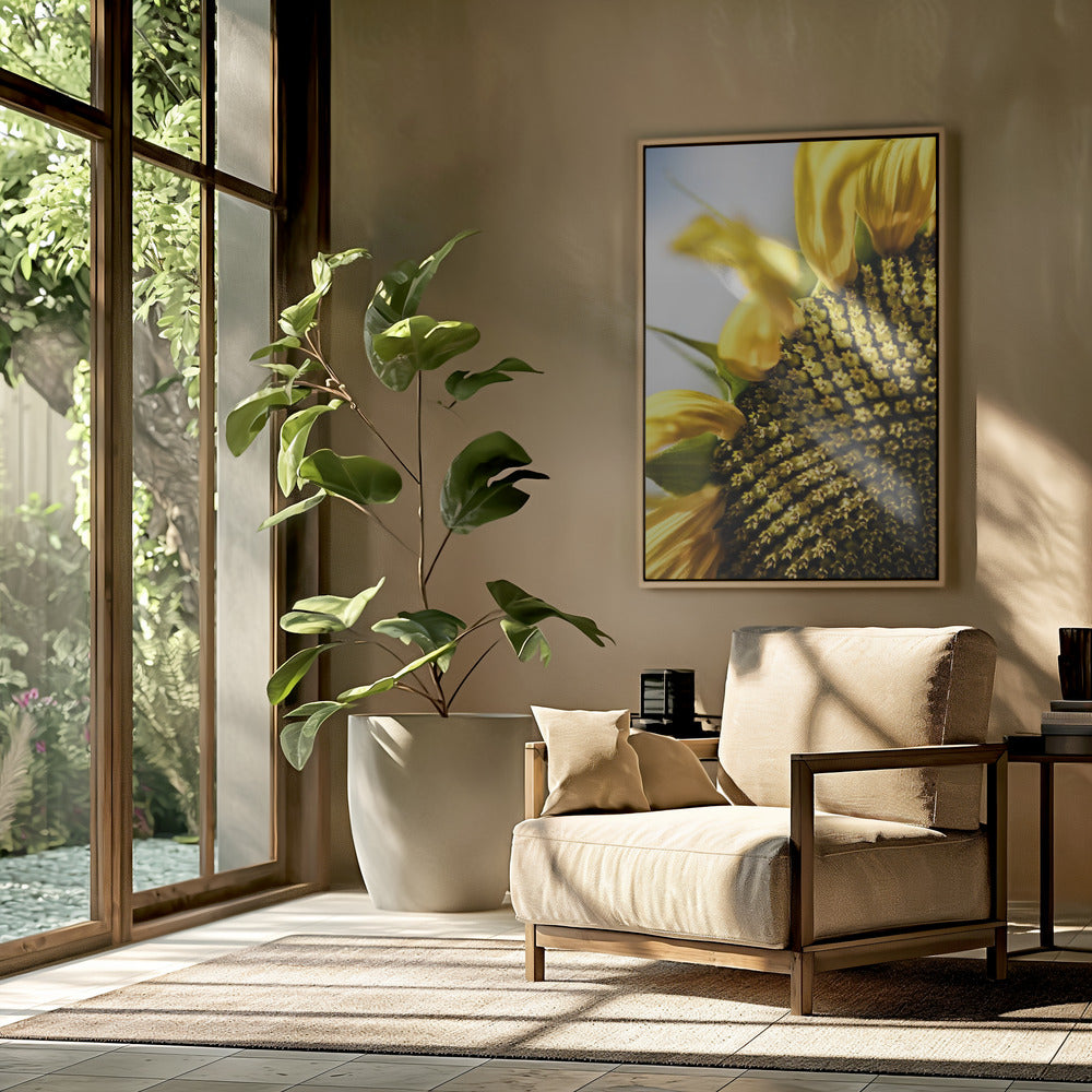 Sunflower Close Up | Poster