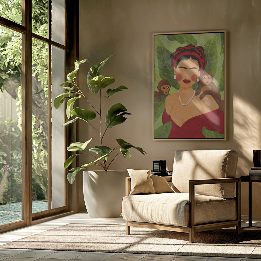 Frida und die Affen | Poster