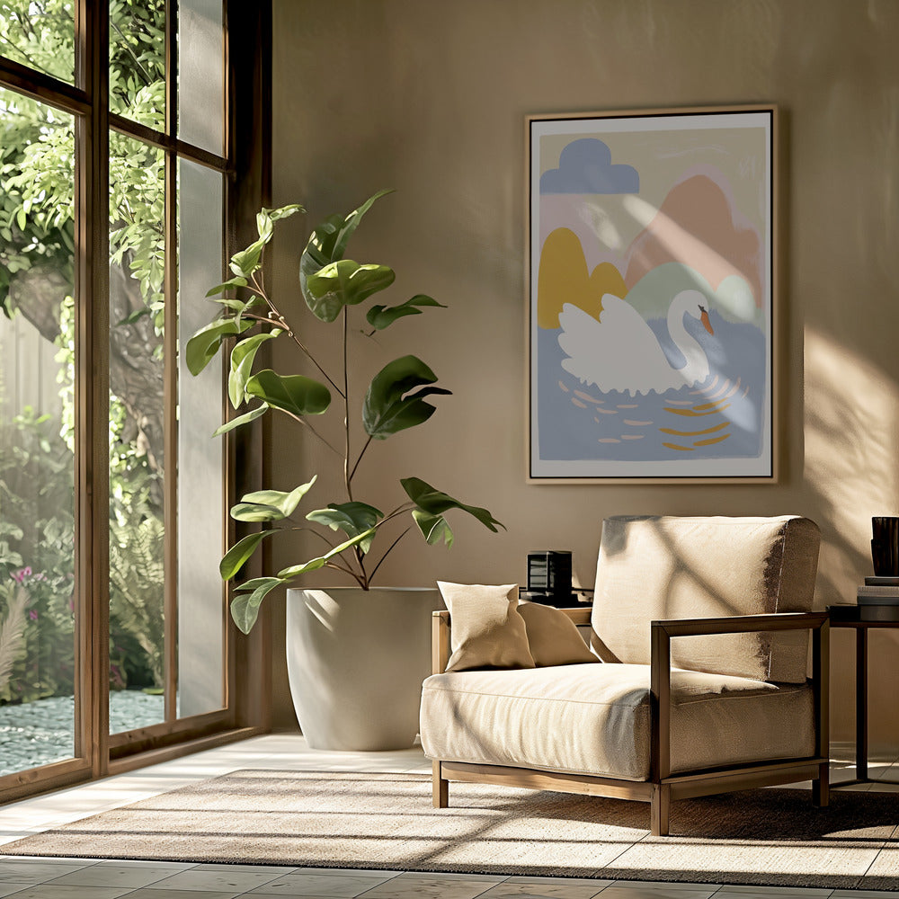 Schwanentraumlandschaft | Poster