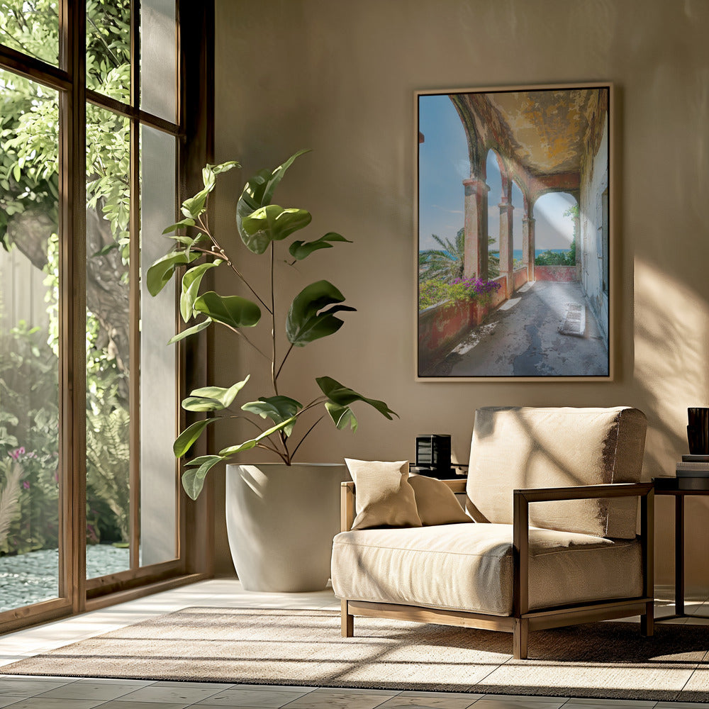 Tropischer Balkon | Poster