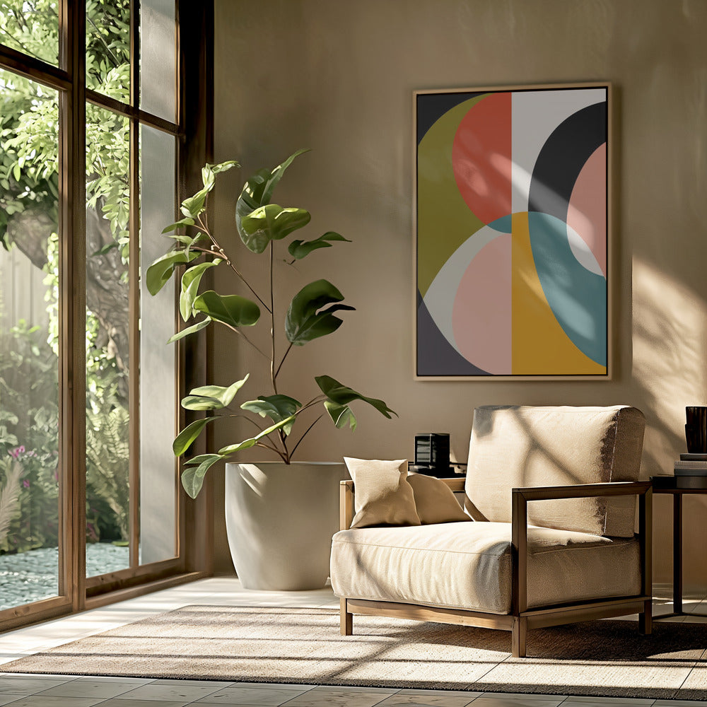 Mid Century Pastel 11 | Poster