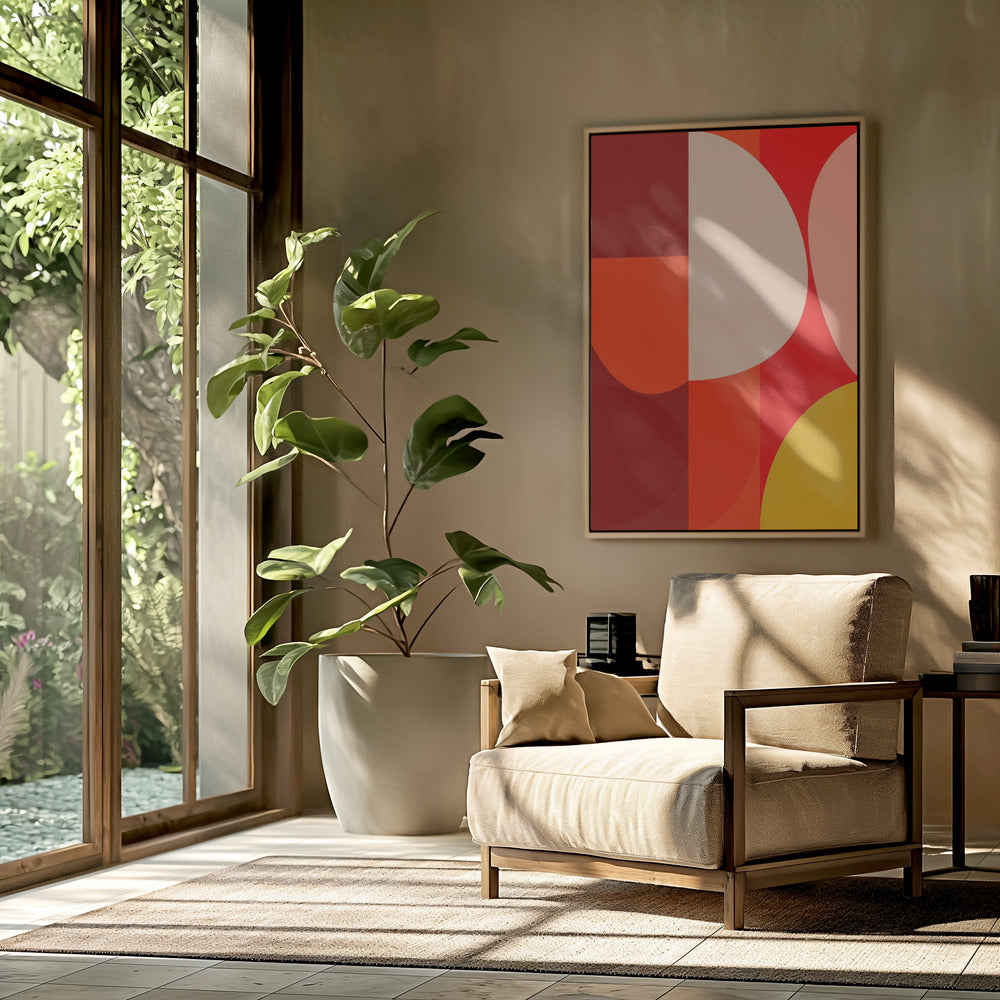 Mid Century Pastel 10 | Poster