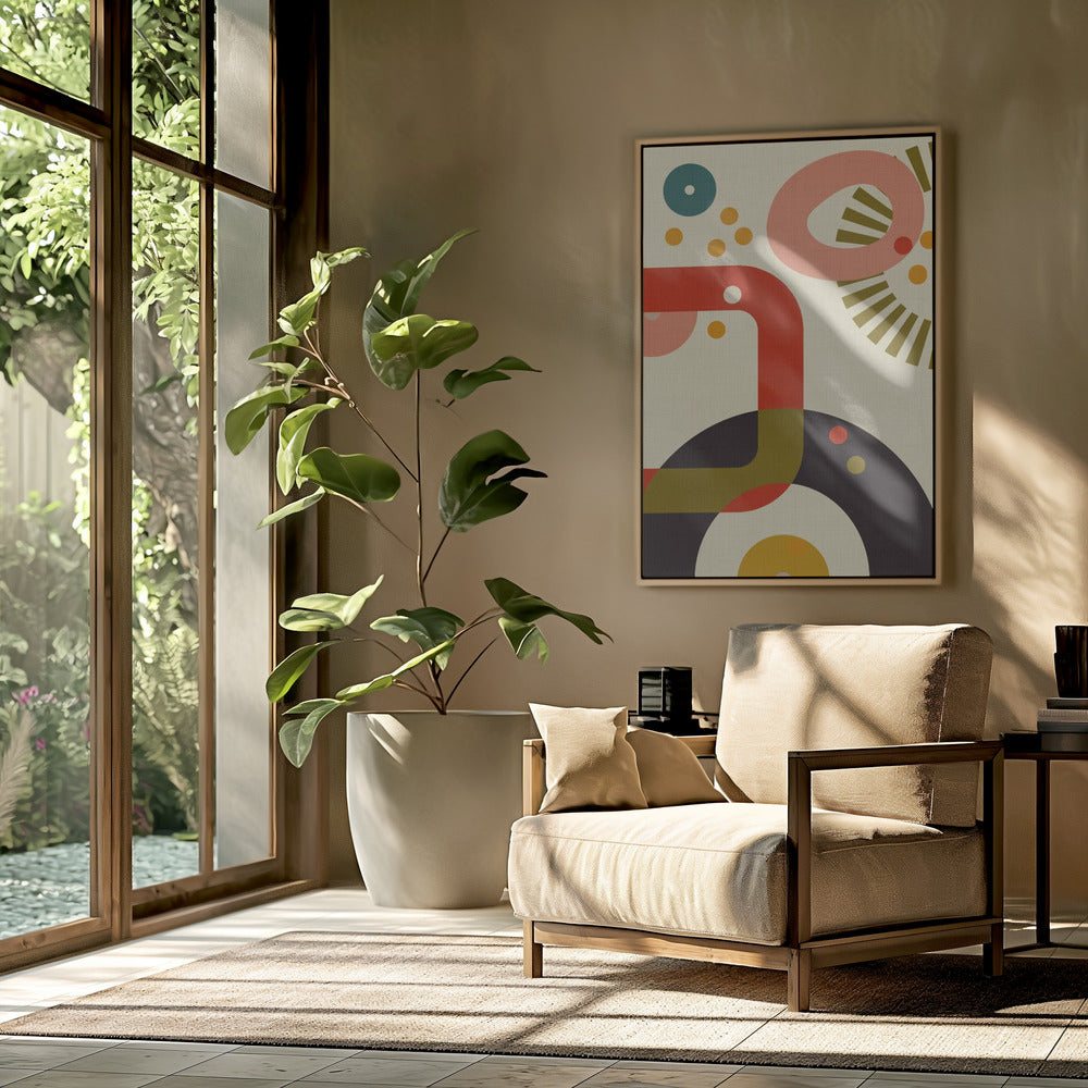 Mid Century Cirque 3 | Poster