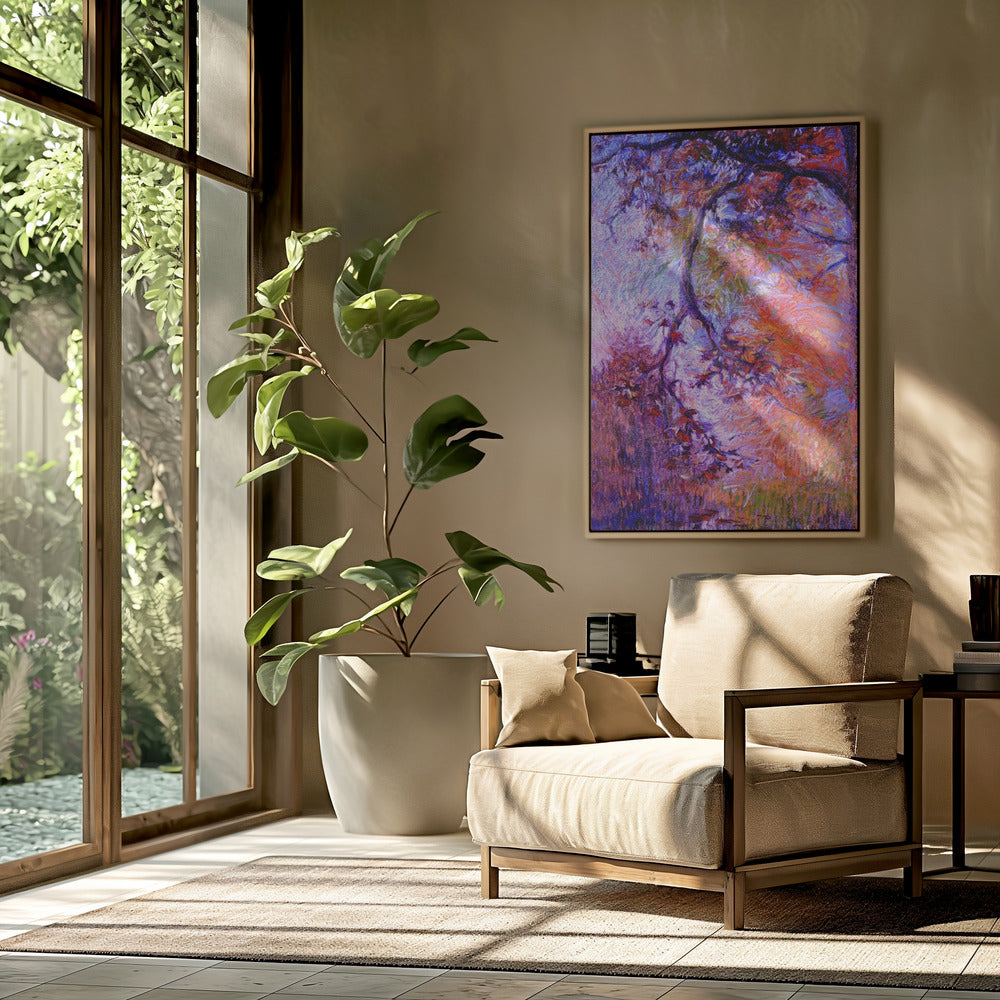 Herbstzweige lodern | Poster