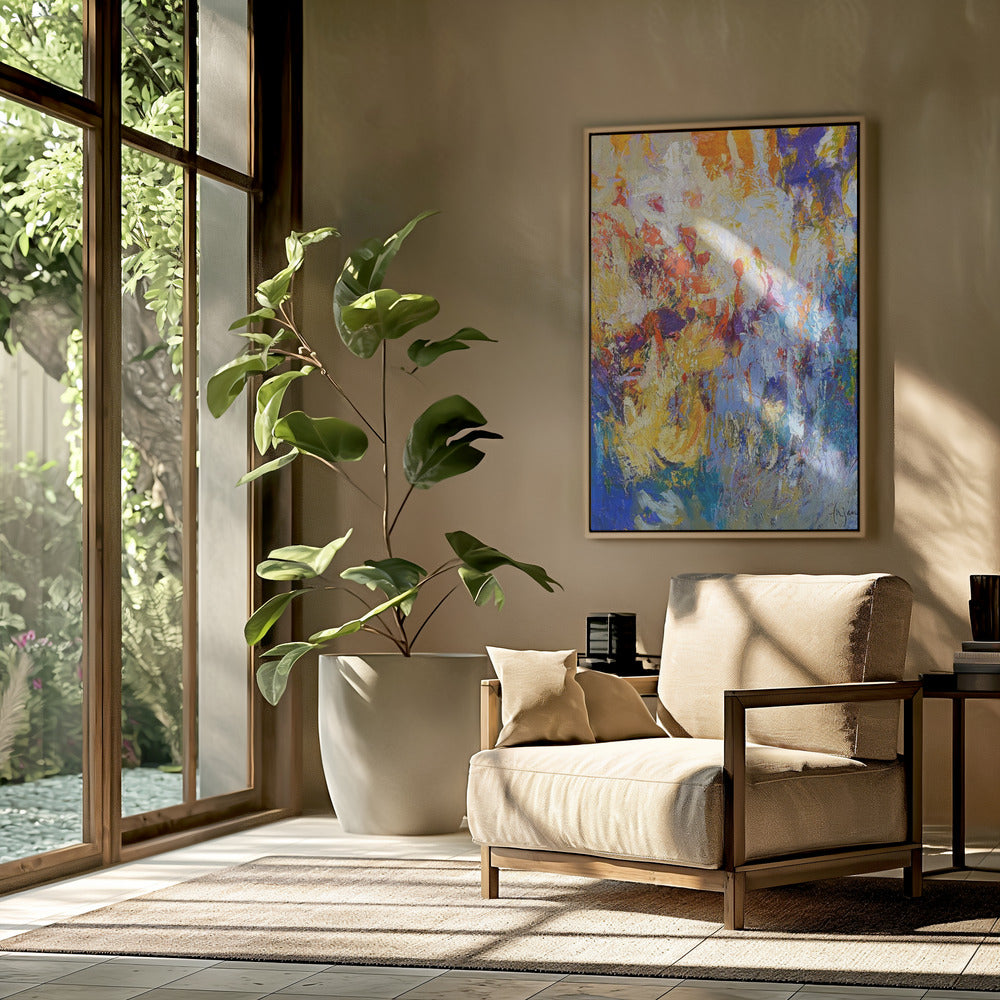 Ethereal Blossom Glow | Poster