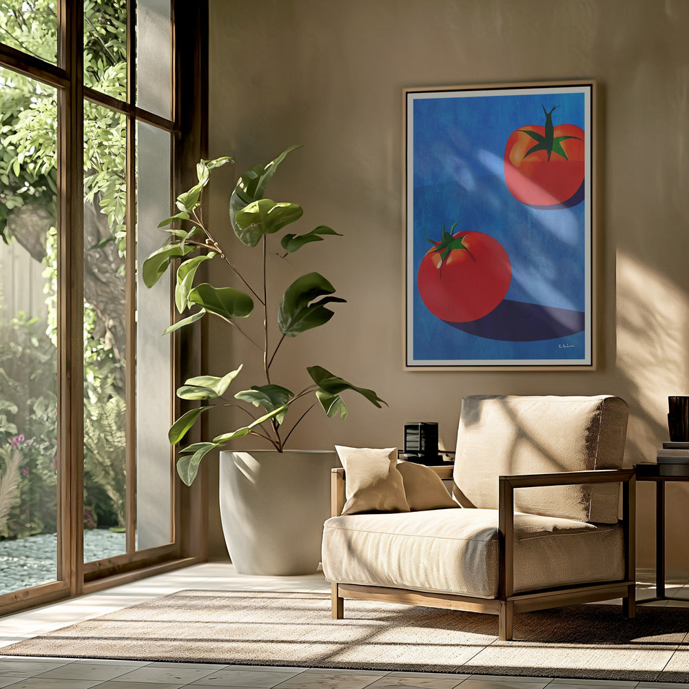 Zwei Tomaten | Poster