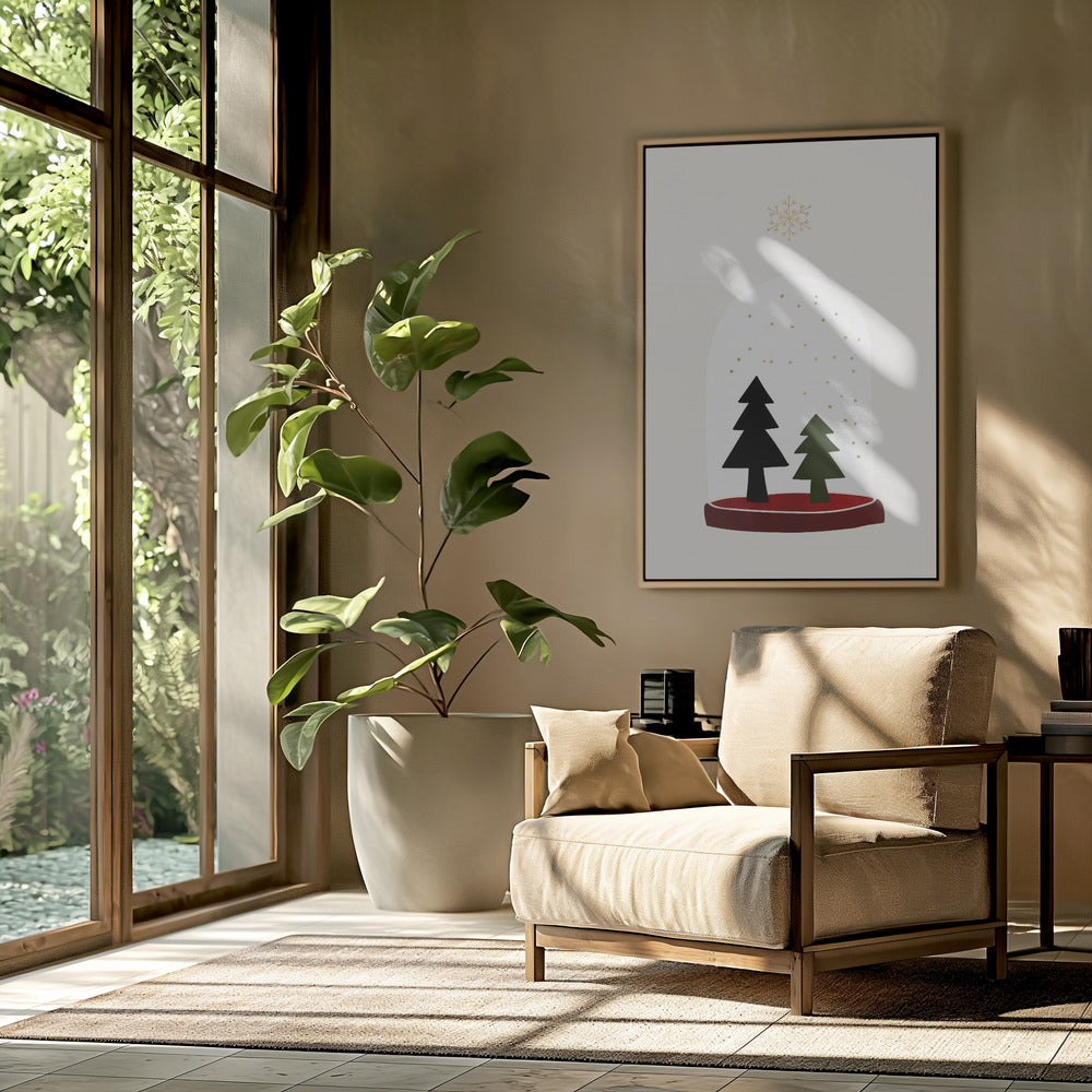 Tanzende Schneeflocken | Poster