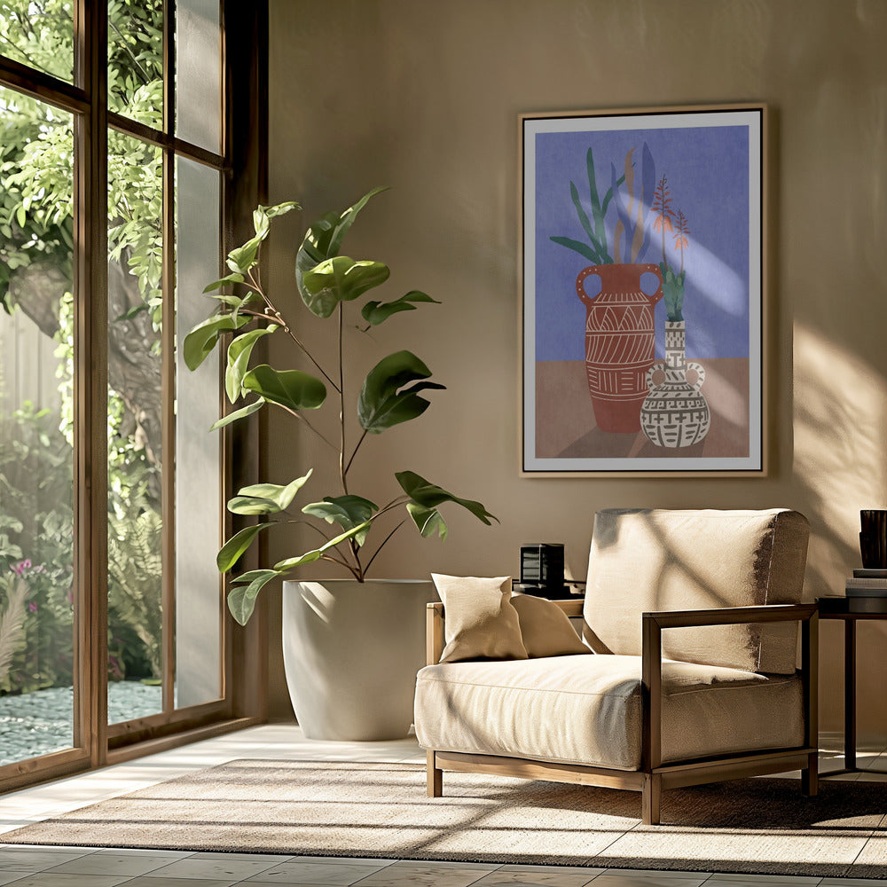 Blumenvase 3ratio 2x3 Druck von Bohonewart | Poster