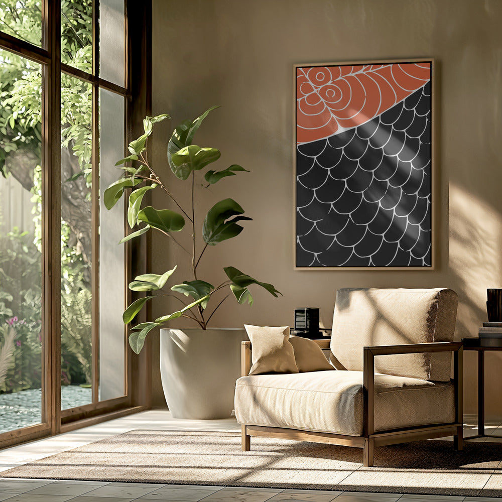 Sashimi Rot und Schwarz | Poster