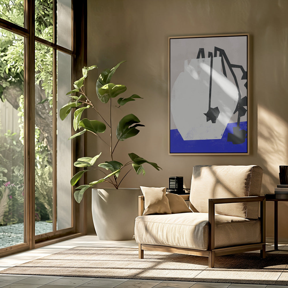 Abstrakte Blüten | Poster