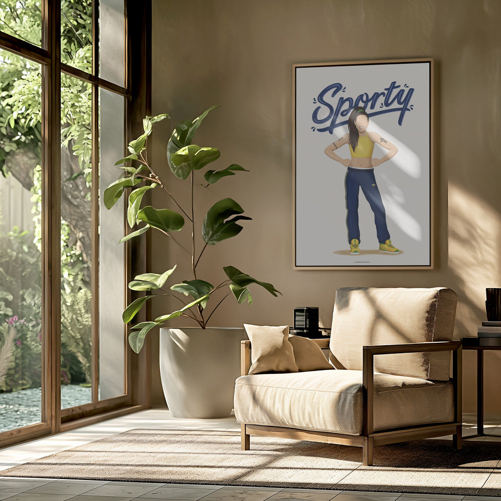 Sportliches Gewürz | Poster