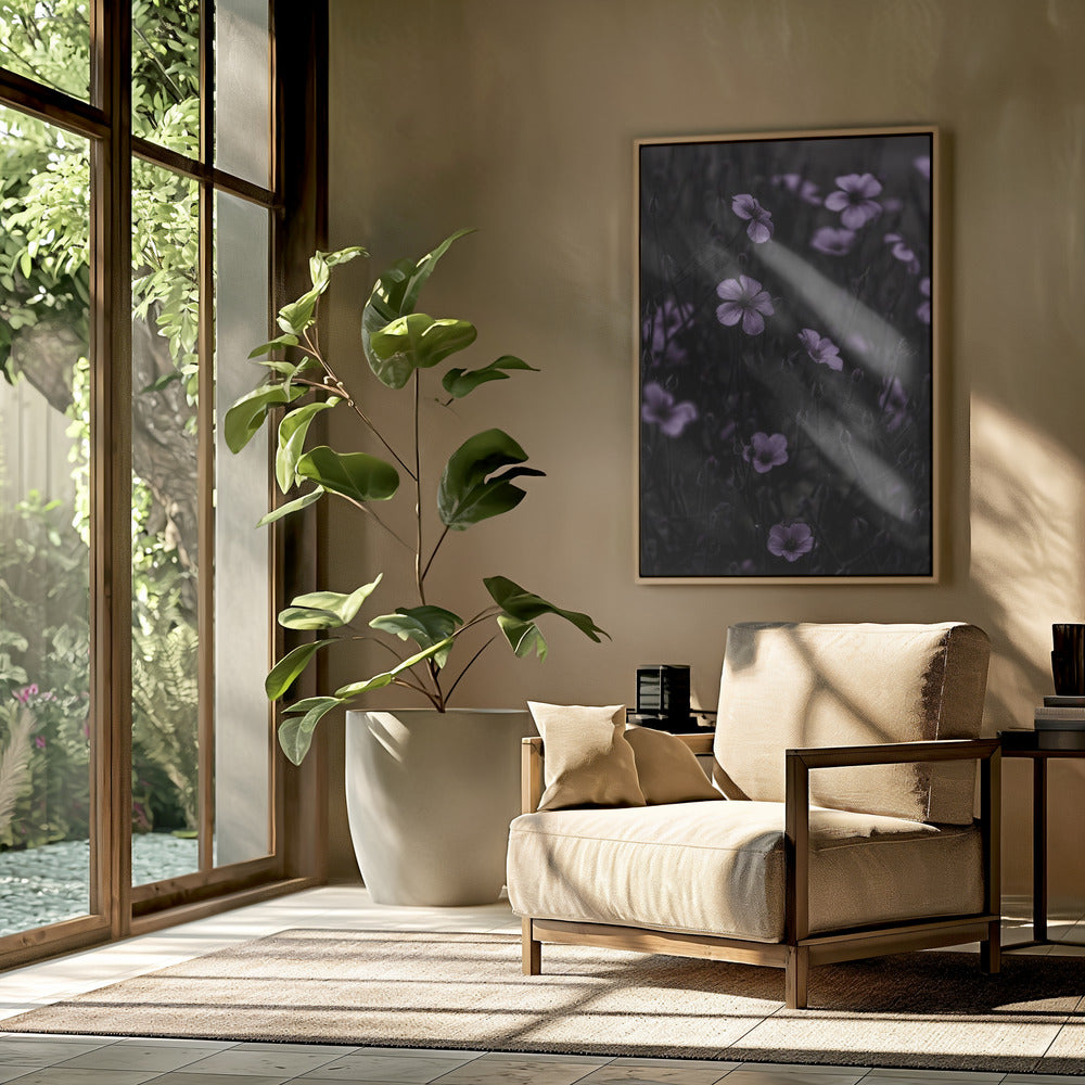 Dunkle Blumen 10 | Poster
