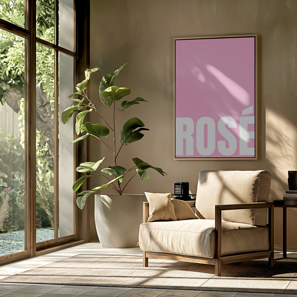 Rosa Rosé-Essenz | Poster