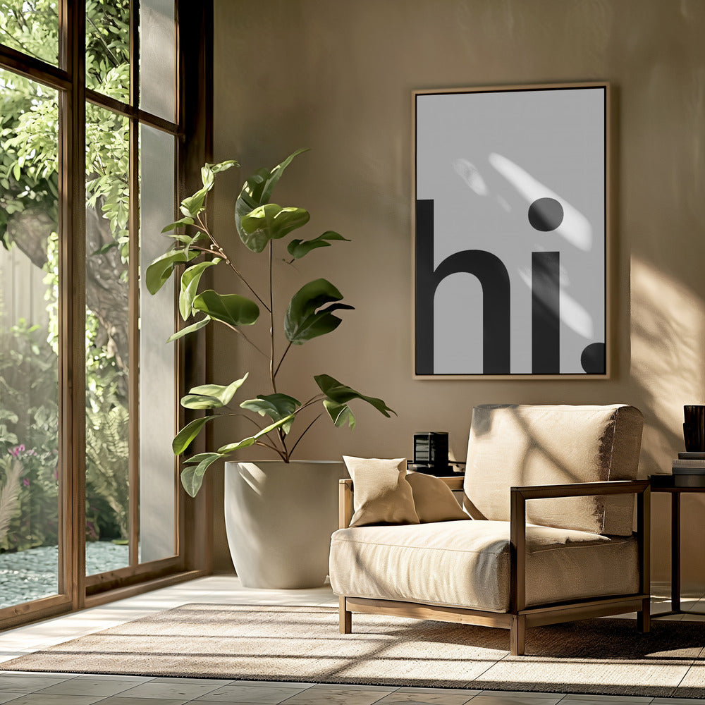 Mutiger Minimalismus | Poster