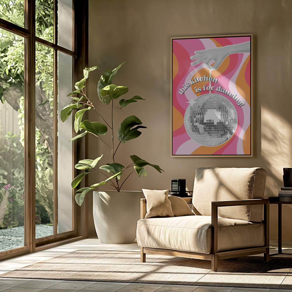 Disco-Küchenstimmung | Poster