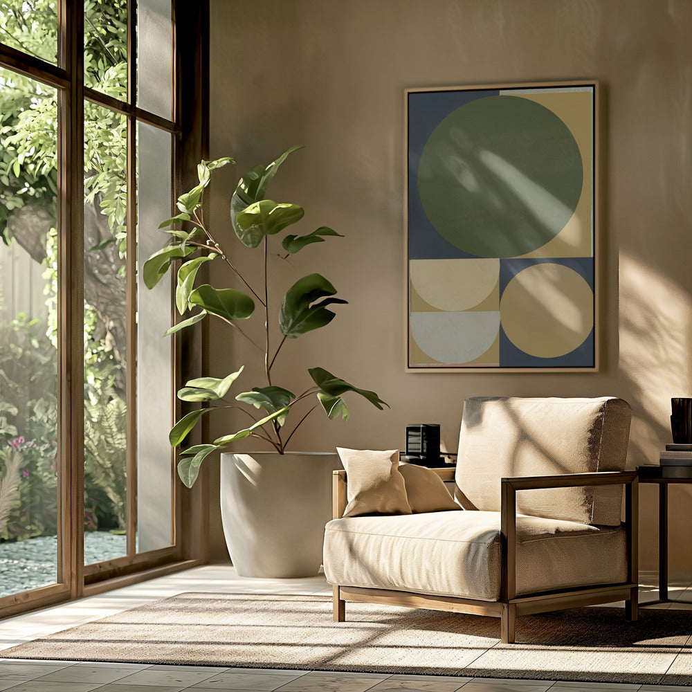 Zeitgenössische Geometrie 1 | Poster