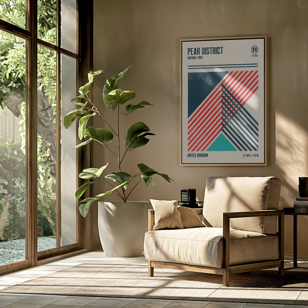 Peak District Nationalpark Reiseposter | Poster