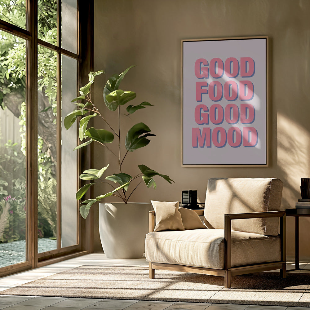 Positive Vibes Mahlzeit | Poster