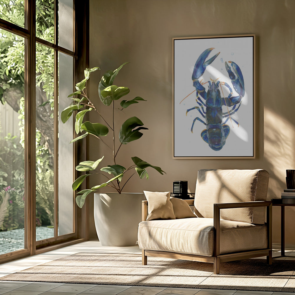 Ein blauer Hummer | Poster