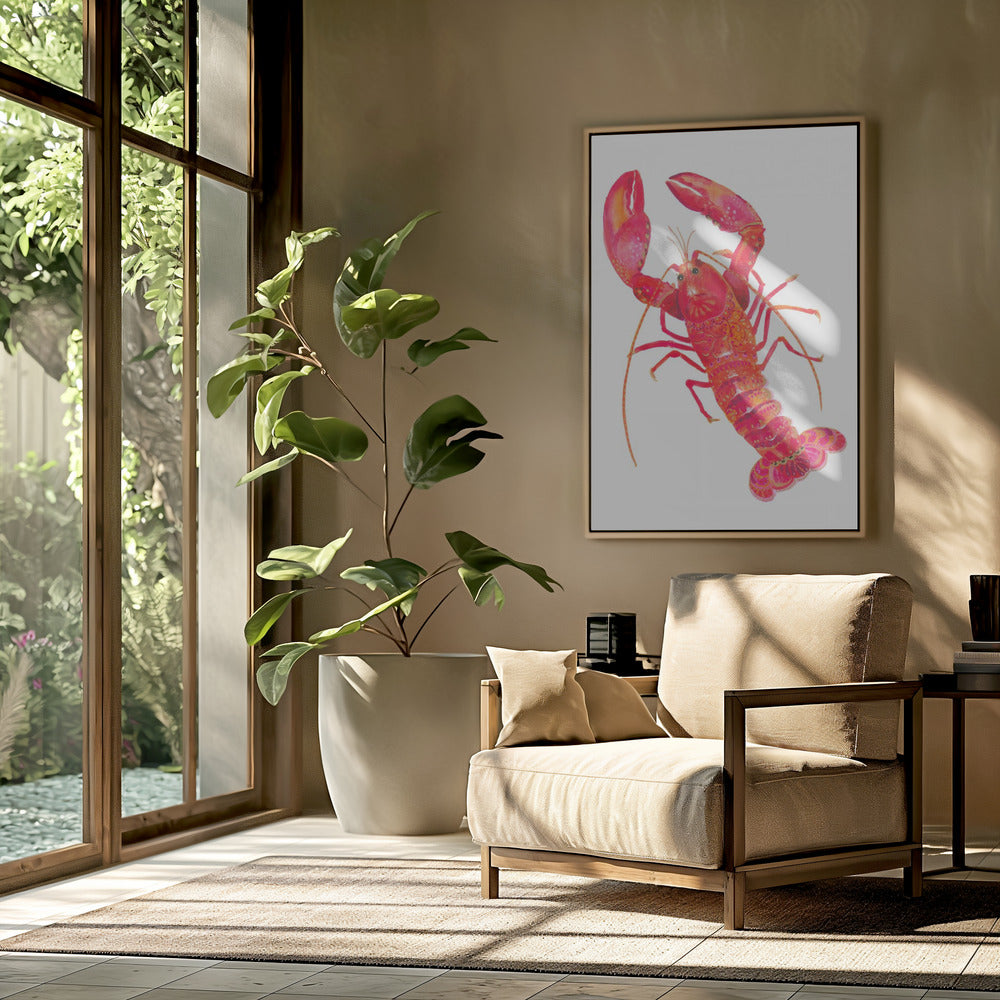 Gemusterter Hummer | Poster