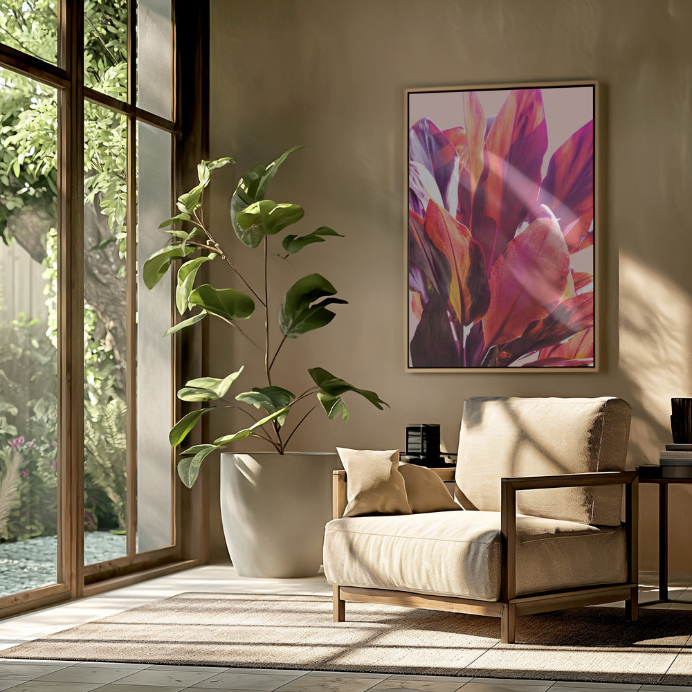 Fuchsienblätter I | Poster