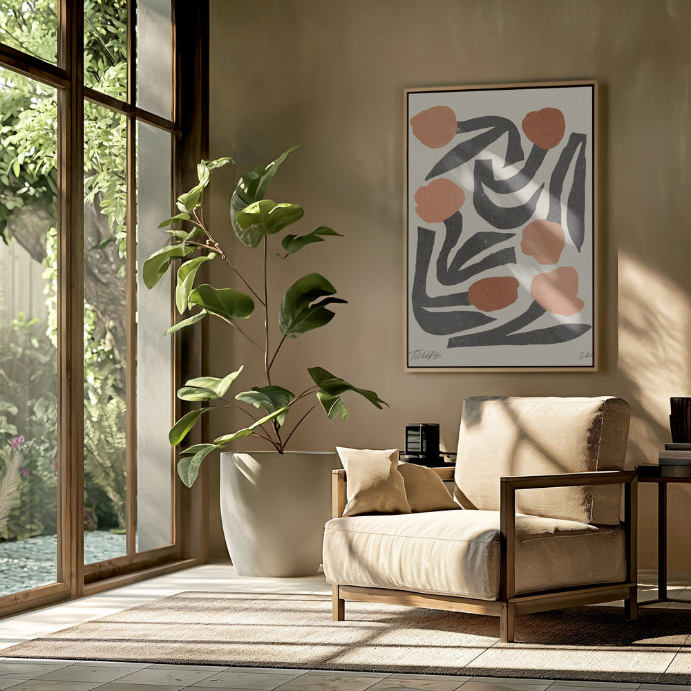 Modern Flower 03 | Poster