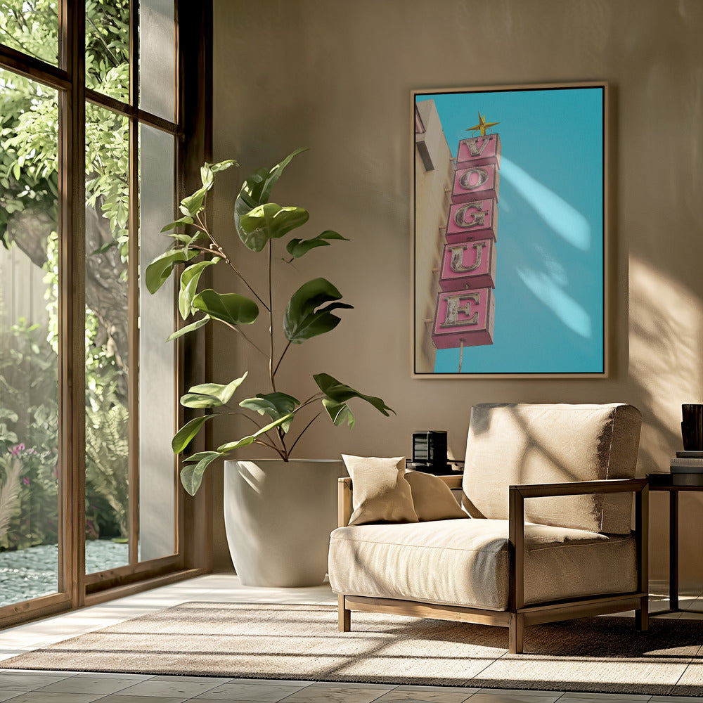 Vogue Theaterschild in Hollywood | Poster