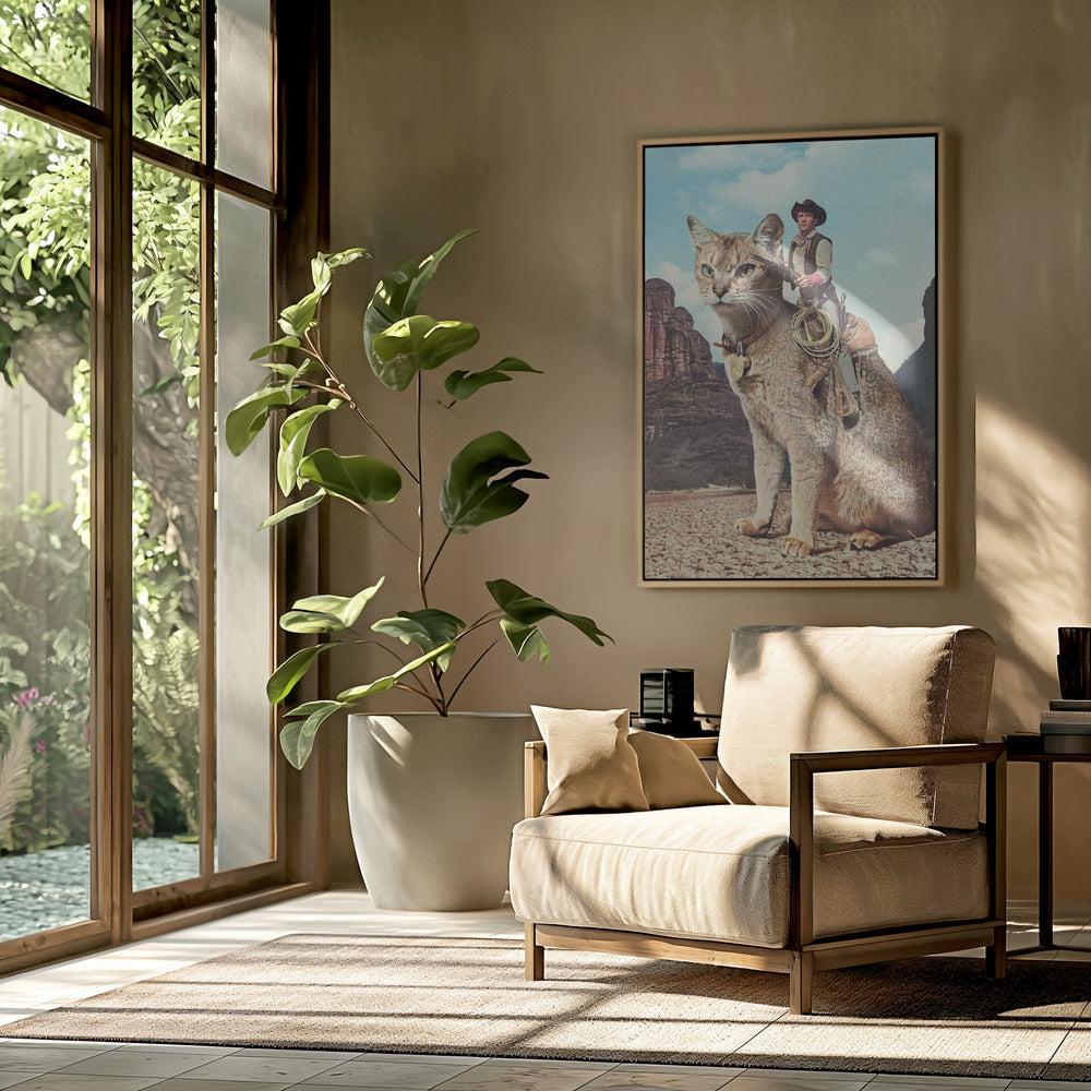 Cat Lone Ranger | Poster