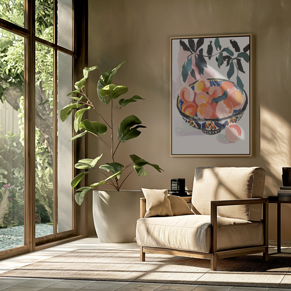 Bunte Obstschale | Poster