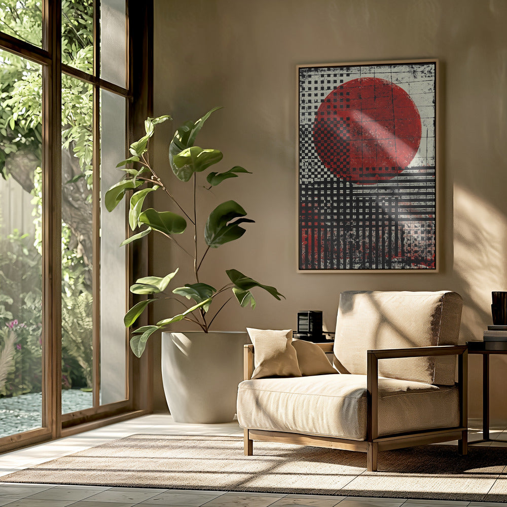 Black And White Geometric Patterns | Poster