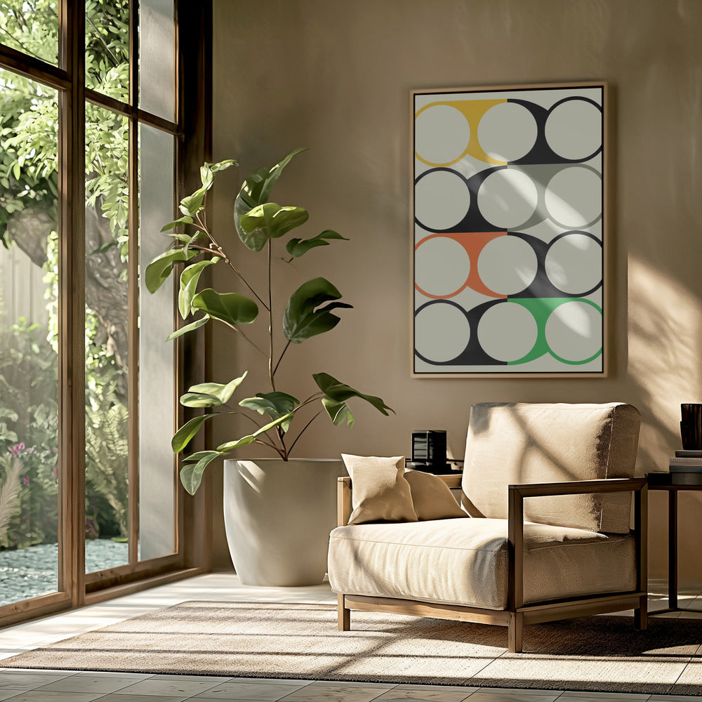 Geometric Abstract Design | Poster
