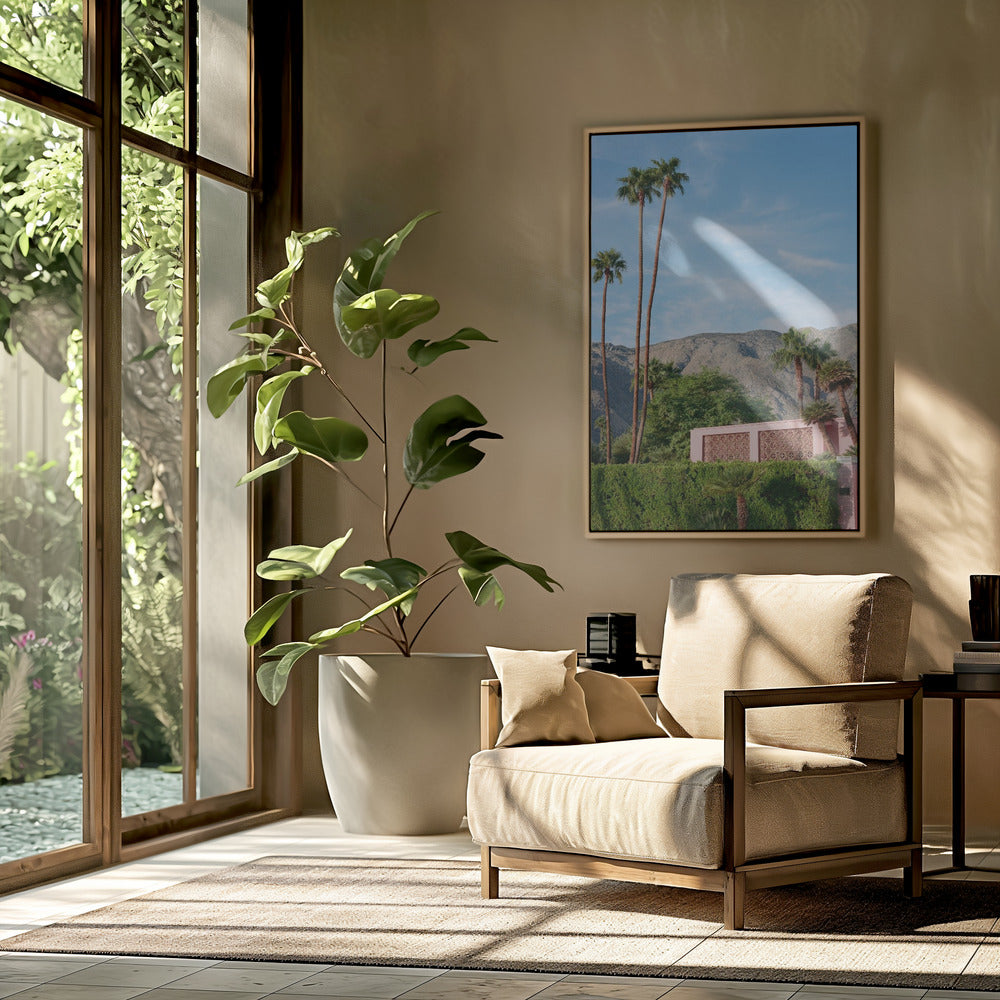 Palm Springs Pink House | Poster