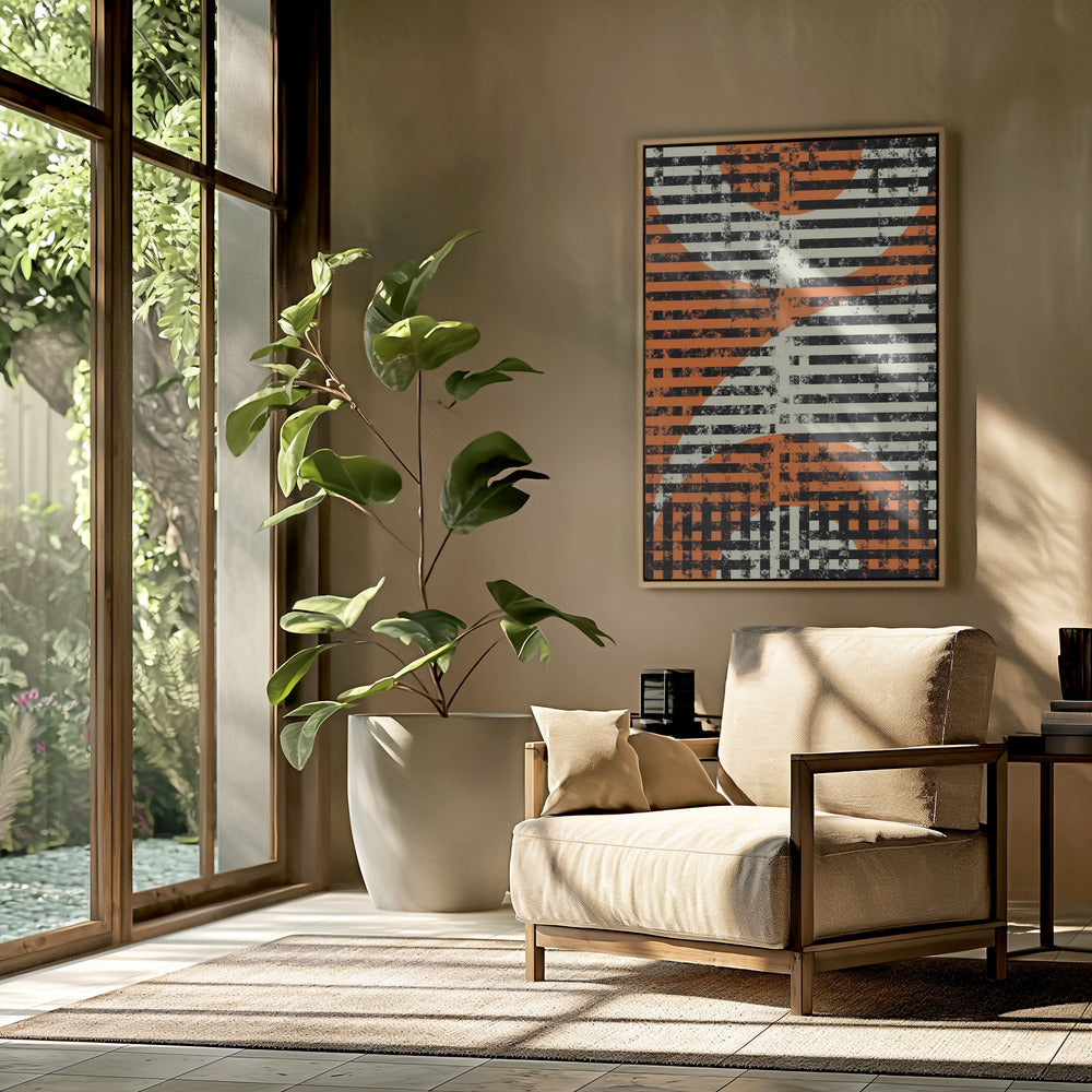 Striped Geometric Flow | Poster